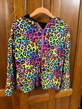 Bums & Roses Reversible Leopard Jacket